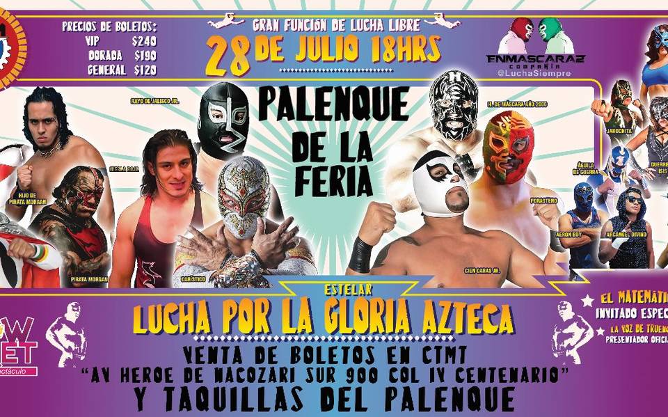 Terra transmite torneio de 'lucha libre' mexicano neste domingo